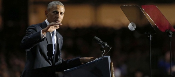 Video: Barack Obama predniesol v Chicagu rozlúčkový prejav