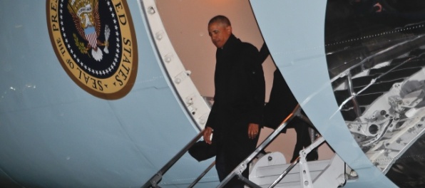 Obama sa rozlúčil aj s prezidentským lietadlom Air Force One