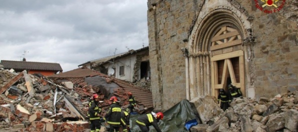 Amatrice zasiahlo ďalšie zemetrasenie, spadla časť kostola