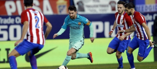 Video: Atlético v semifinále Copa del Rey podľahlo Barcelone Video: Atlético v semifinále Copa del Rey podľahlo Barcelone