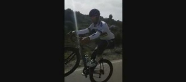 Video: Sagan pozdravil fanúšikov jazdou na zadnom kolese