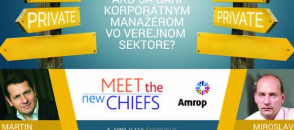 Meet the new chiefs: Ako sa darí korporátnym manažérom vo verejnom sektore?