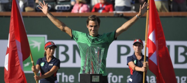 Video: Federer vyhral turnaj v Indian Wells, získal svoj 90. singlový titul