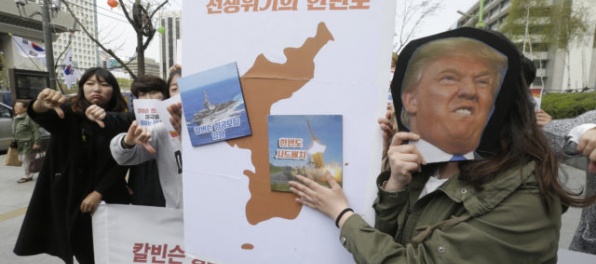 Video: USA začali v Južnej Kórei inštalovať protiraketový systém THAAD, protesty nepomohli