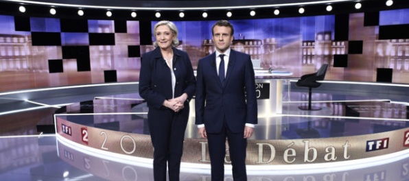 V televíznej debate bol presvedčivejší centrista Macron, Le Penová nevedela predstaviť svoj program