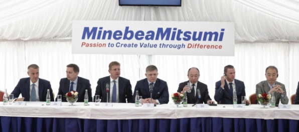MinebeaMitsumi stavia v Košiciach svoj najväčší závod v Európe