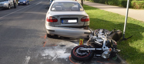 Foto: Po zrážke s osobným autom zahynul motocyklista