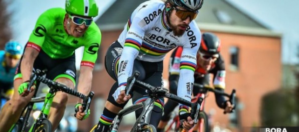 Video: Sagan vyhral v 7. etape Okolo Švajčiarska rýchlostnú prémiu, triumfoval Špilak
