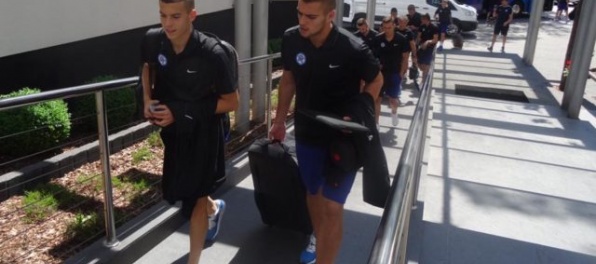 Slovenská výprava je už v Kielcoch, autobusom zneli Hej Sokoli a iné slovenské hity