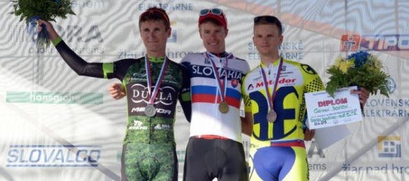 Marek Čanecký obhájil slovenský titul v časovke, českým šampiónom sa stal Jan Bárta