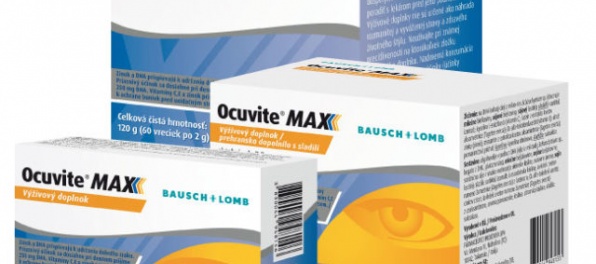 MAXIMÁLNA VÝŽIVA PRE OČI V NOVEJ PRÁŠKOVEJ FORME