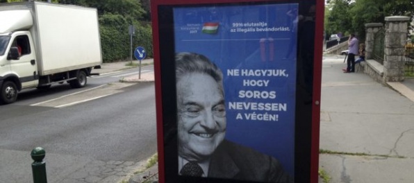 Židovská organizácia píše Orbánovi, žiada zastavenie vládnej kampane proti Sorosovi