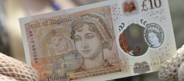 V Anglicku predstavili novú desaťlibrovú bankovku, je na nej podobizeň spisovateľky Jane Austen