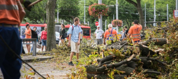 Na západnom Slovensku bolo v noci bez elektriny 160-tisíc ľudí