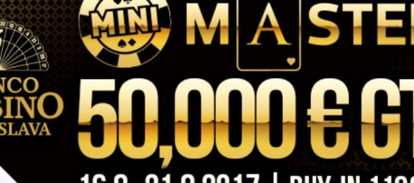 V Bratislave odštartoval Banco Casino Mini Masters