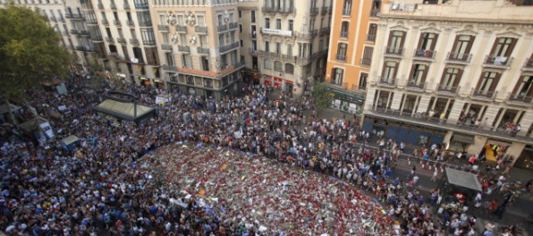 V Barcelone pochodovali proti násiliu desaťtisíce ľudí