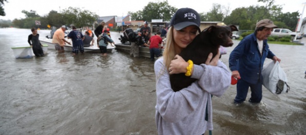 Foto: Houston po hurikáne Harvey zasiahli rozsiahle povodne