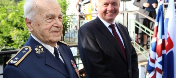 Andrej Kiska vyznamenal 95-ročného generála Milana Píku, ktorý bojoval počas vojny