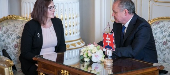 Nová ministerka školstva sa stretla s prezidentom Kiskom, súhlasila s jeho slovami