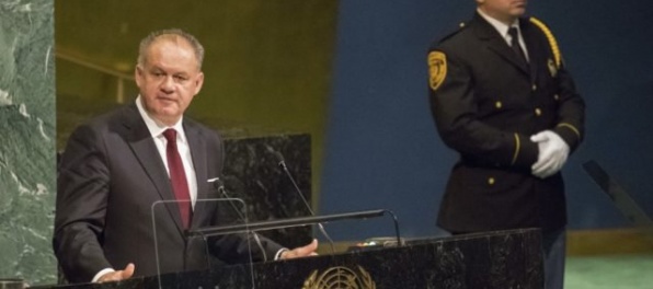 Kiska na Valnom zhromaždení OSN kritizoval Rusko, suverenitu Ukrajiny podkopáva agresívny sused