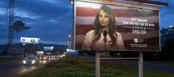 Trumpova manželka zvažuje žalobu na školu v Chorvátsku, rozhorčila ju reklamná kampaň s jej fotkou