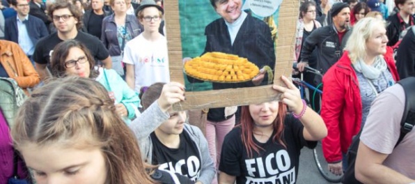 Foto: Tretí protikorupčný pochod v Bratislave