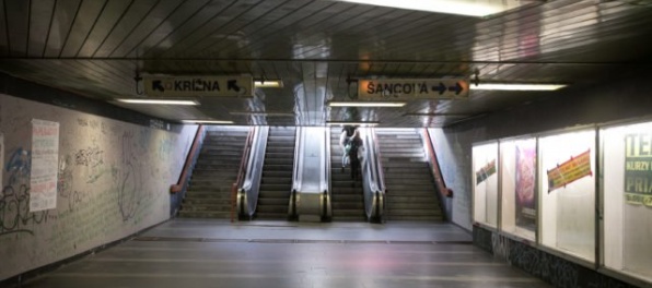 Foto: Začínajú opravovať podchod na Trnavskom mýte, práce by mali trvať deväť mesiacov