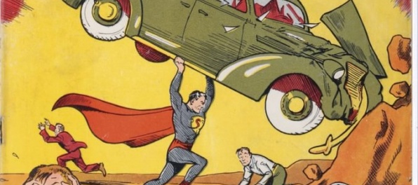 V USA budú dražiť vzácny komiks so Supermanom z roku 1938, v ktorom sa po prvý raz objavil