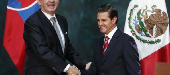 Kiska hovoril v Mexiku o hospodárskej spolupráci, od predsedu vlády prijal kľúč od hlavného mesta