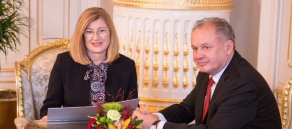 Matečná sa stala novou podpredsedníčkou vlády, do funkcie ju vymenoval prezident Kiska