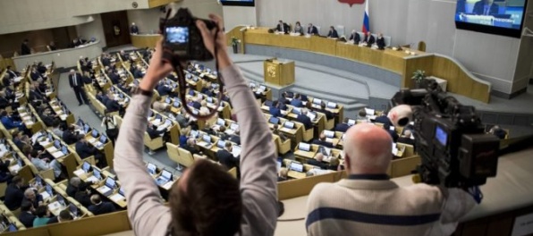 Americké rádia už nevstúpia do budovy ruského parlamentu, Štátna duma schválila zákaz