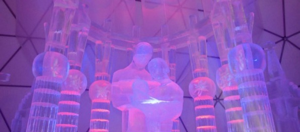 Foto: V Tatrách otvárajú najväčšiu atrakciu zimnej sezóny, Tatranský ľadový dóm