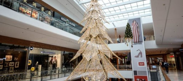 Aupark sa obliekol do vianočnej rozprávky