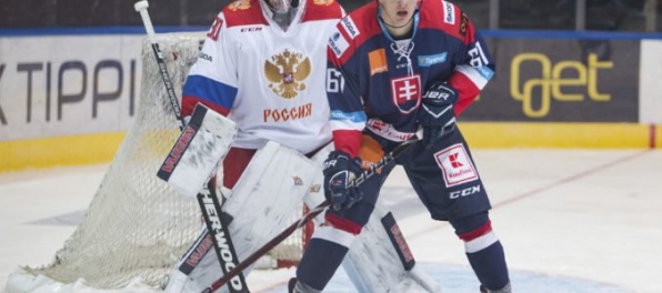 Slovenskí hokejisti podľahli ruským olympionikom na Euro Ice Hockey Challenge v Hamare