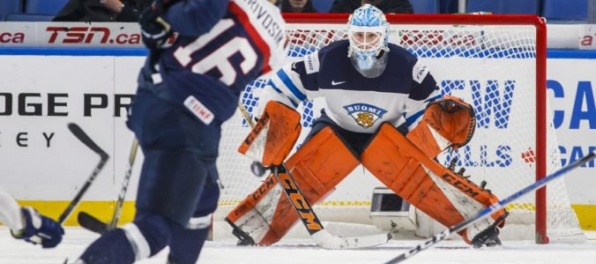 Fotografie zo zápasu Fínsko – Slovensko na MS v hokeji do 20 rokov