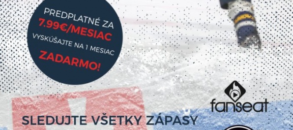 Priame prenosy St. Nicolaus 1. hokejovej ligy SR vďaka novej spolupráci SZĽH a Streamovacej služby Fanseat