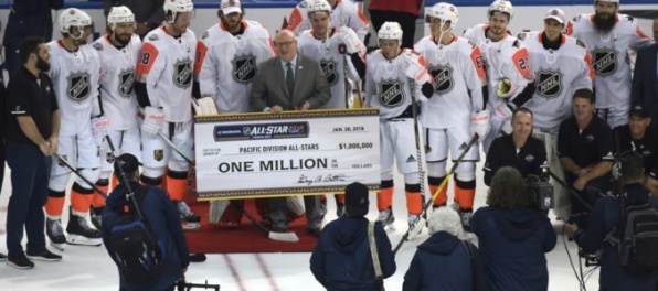 Video: Zápas hviezd NHL vyhrala Pacifická divízia, Boeser napodobnil legendárneho Lemieuxa