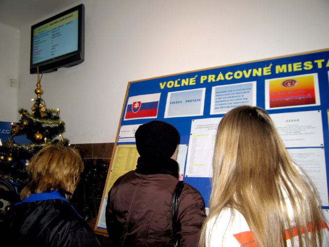 Miera nezamestnanosti sa znížila vo všetkých krajoch na Slovensku, najviac klesla v Nitrianskom