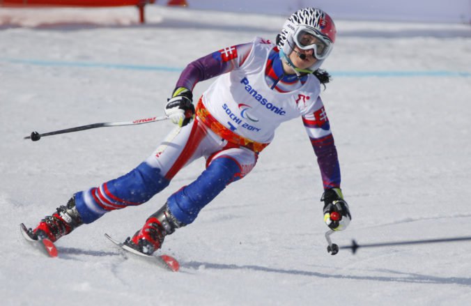 Úspešná slovenská paralympionička Farkašová vyhrala tréning zjazdu na paralympiáde v Pjongčangu