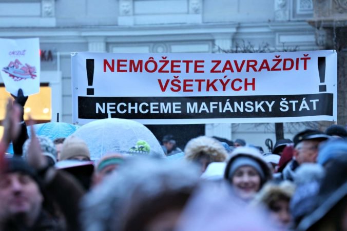Pochod „Postavme sa za slušné Slovensko“ v Bratislave a ďalších mestách na Slovensku