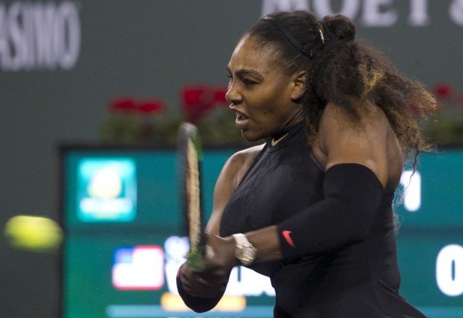 Serena Wiliamsová zvládla turnajový návrat, po výhre v Indian Wells dostala veľké poďakovanie