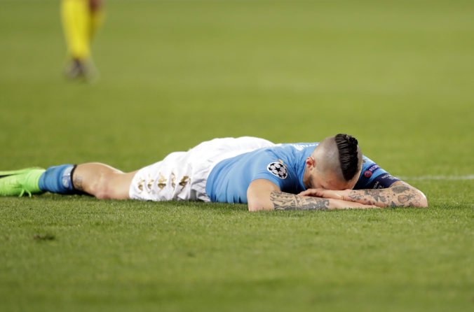 Video: Marek Hamšík sa zranil, nedohral zápas 29. kola Serie A