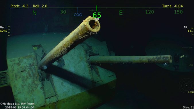 Objavili vrak lode USS Juneau, ktorú potopili japonské torpéda počas 2. svetovej vojny