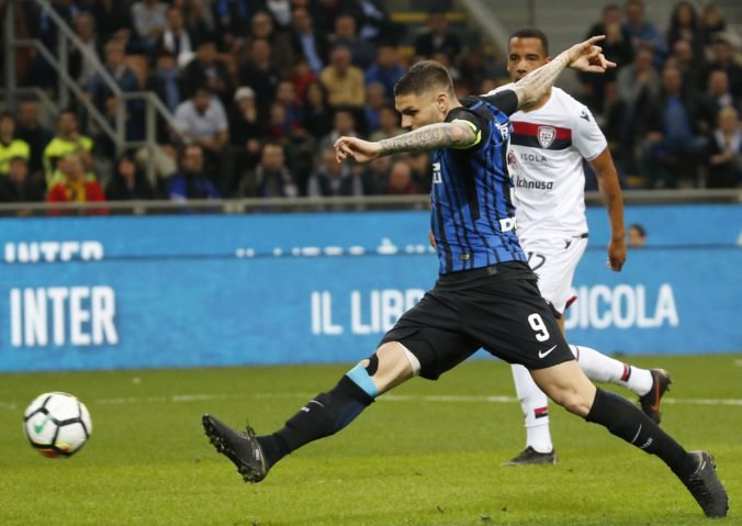 Inter Miláno deklasoval Cagliari, obranca Milan Škriniar odohral celý zápas