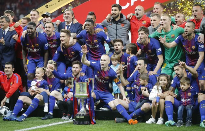 Barcelona suverénne vyhrala finále Copa del Rey, kapitán Iniesta sa rozhoduje o odchode do Číny