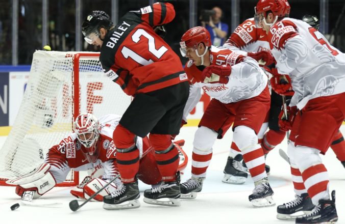 Kanada suverénne triumfovala na MS v hokeji 2018 proti domácemu Dánsku, strelila až sedem gólov