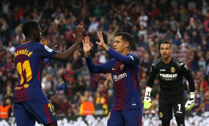 FC Barcelona pokračuje bez prehry, Villareal neúspech spečatil už v prvom polčase