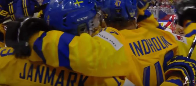 Švédsko na MS v hokeji 2018 nadelilo „sedmičku“ Rakúsku
