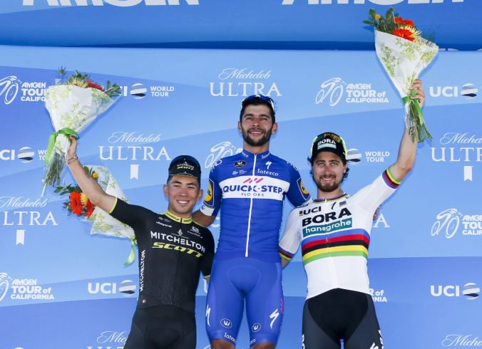 Video: Peter Sagan začal preteky Okolo Kalifornie skvelým tretím miestom