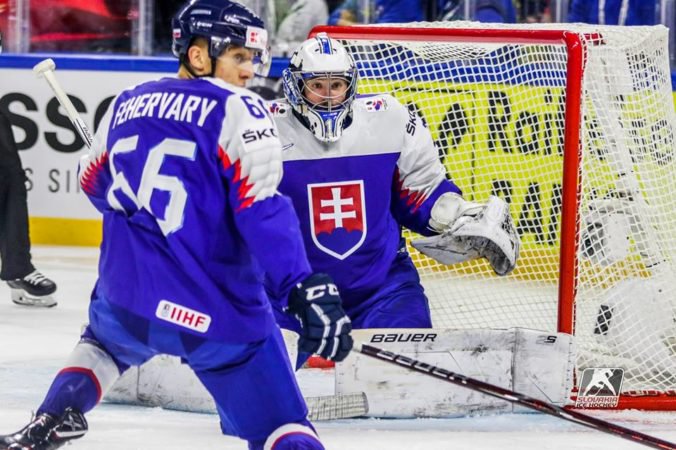 Fehérvárymu sa na MS v hokeji 2018 splnil ďalší sen, vyskúšal si bránenie ruskej hviezdy Daciuka